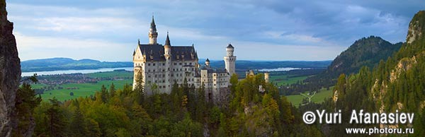 Панорамная фотография, панорамная съемка. Фотограф Юрий Афанасьев. Фото панорама Германия