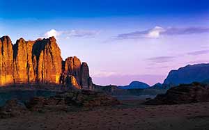 Фототур в иорданию. Фотопанорама пустыня Вади Рам (Wady Rum). Профессиональный фотограф Юрий Афанасьев.